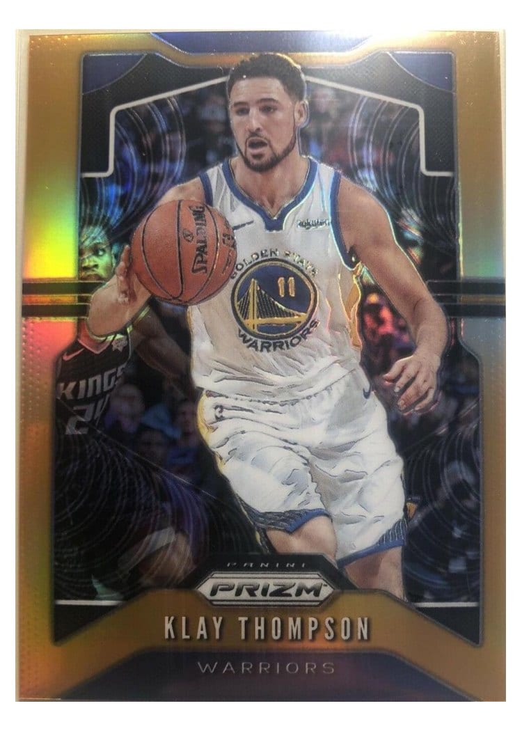 2019-20 Panini Prizm Base Set Klay Thompson #209 card