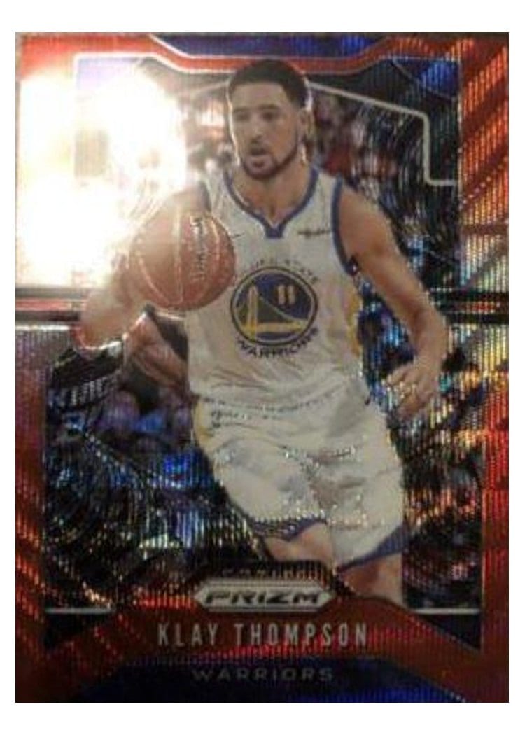 2019-20 Panini Prizm Base Set Klay Thompson #209 card