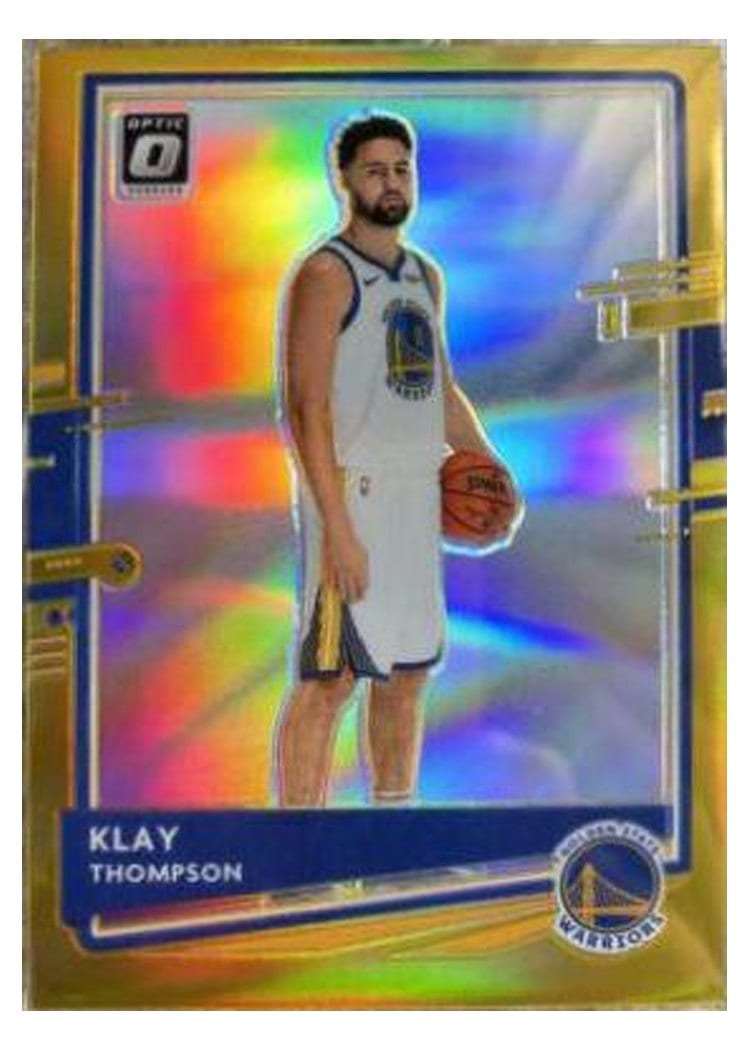 2020-21 Donruss Optic Base Set Klay Thompson #49 card