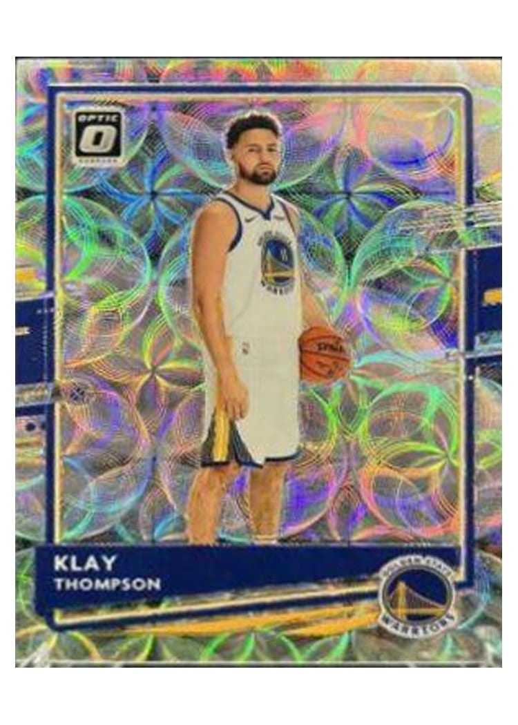 2020-21 Donruss Optic Base Set Klay Thompson #49 card