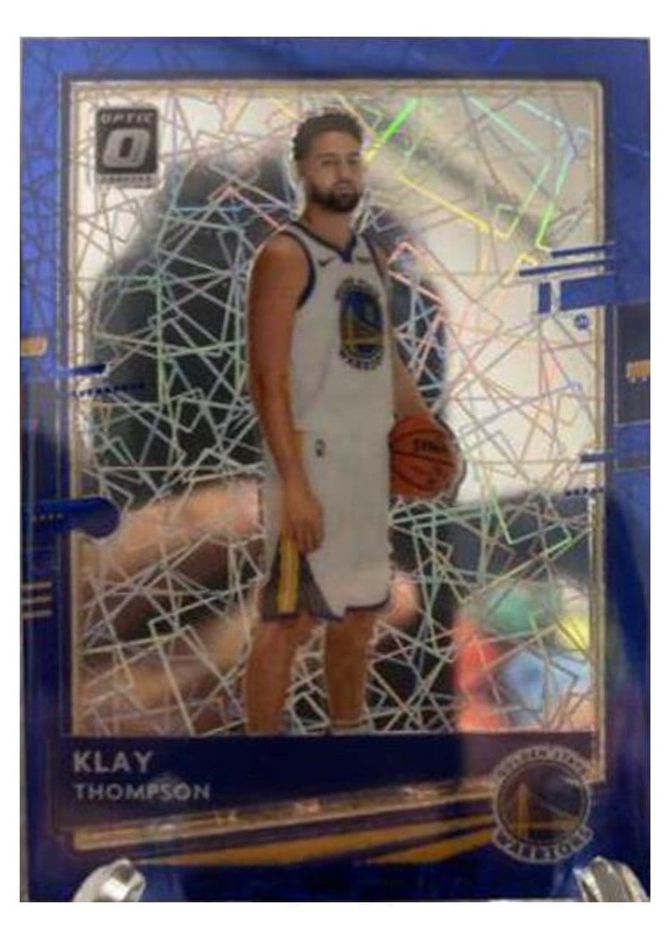 2020-21 Donruss Optic Base Set Klay Thompson #49 card