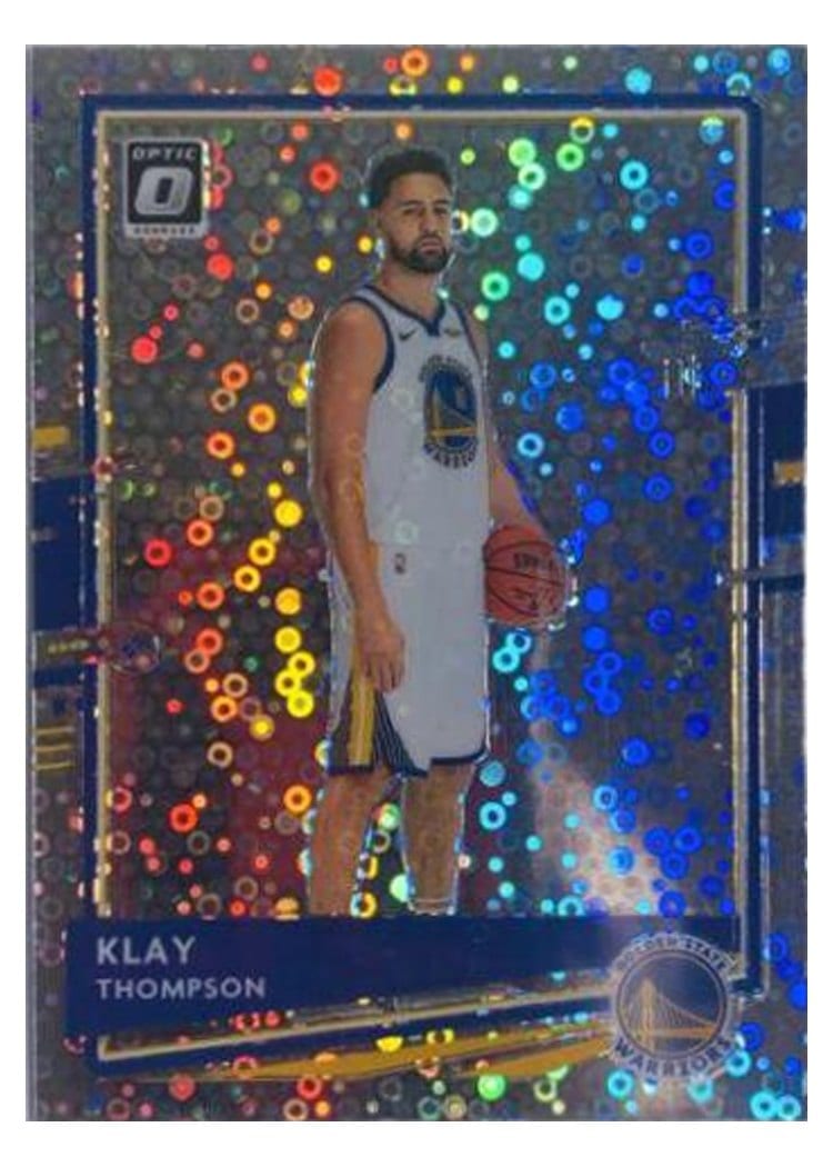2020-21 Donruss Optic Base Set Klay Thompson #49 card