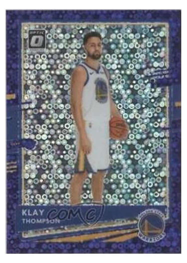 2020-21 Donruss Optic Base Set Klay Thompson #49 card