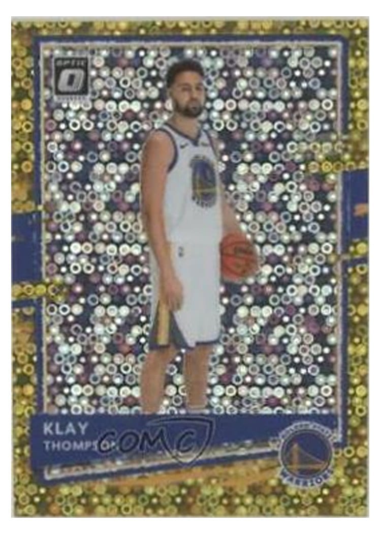 2020-21 Donruss Optic Base Set Klay Thompson #49 card