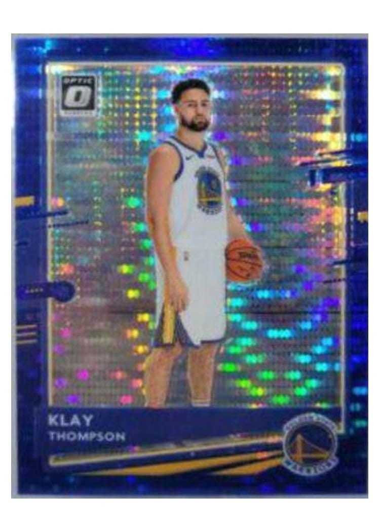 2020-21 Donruss Optic Base Set Klay Thompson #49 card