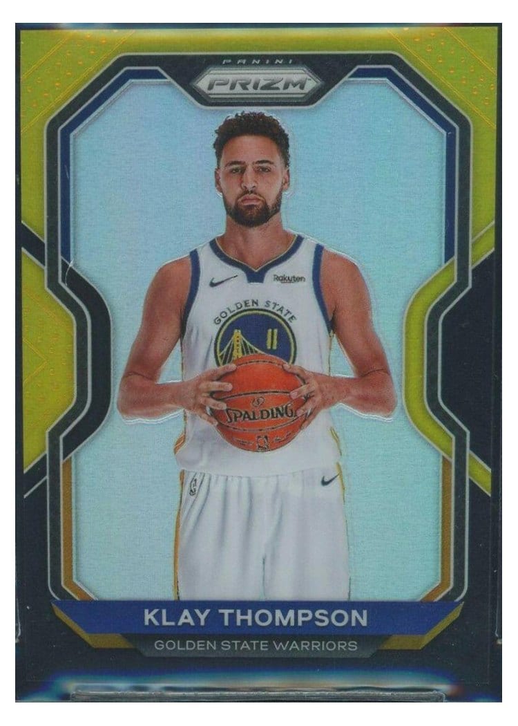 2020-21 Panini Prizm Base Set Klay Thompson #87 card