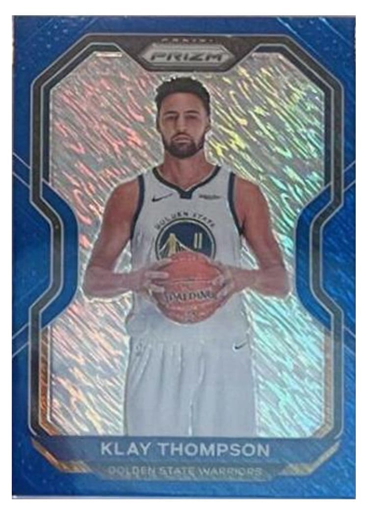 2020-21 Panini Prizm Base Set Klay Thompson #87 card
