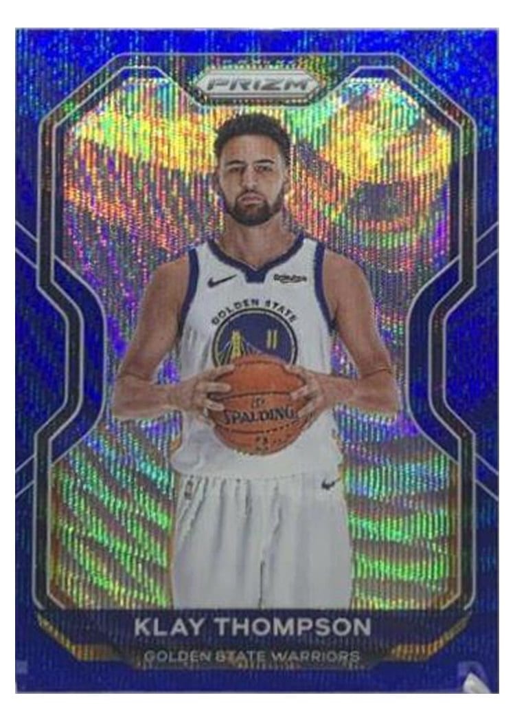 2020-21 Panini Prizm Base Set Klay Thompson #87 card
