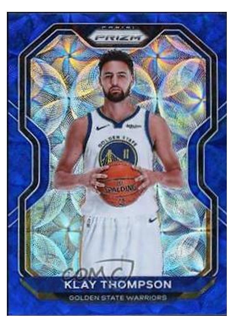 2020-21 Panini Prizm Base Set Klay Thompson #87 card