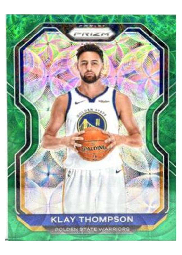 2020-21 Panini Prizm Base Set Klay Thompson #87 card