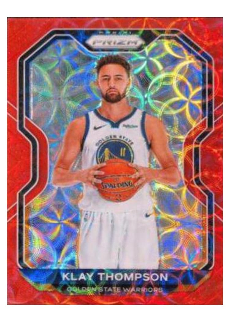 2020-21 Panini Prizm Base Set Klay Thompson #87 card