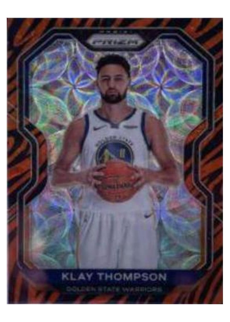 2020-21 Panini Prizm Base Set Klay Thompson #87 card