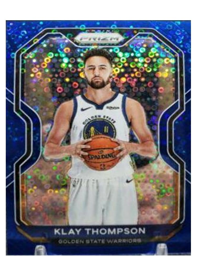 2020-21 Panini Prizm Base Set Klay Thompson #87 card