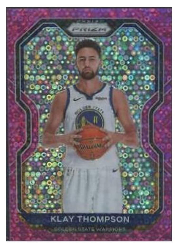 2020-21 Panini Prizm Base Set Klay Thompson #87 card