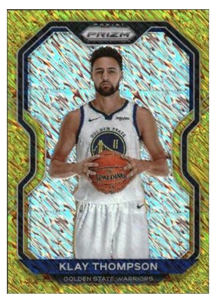 2020-21 Panini Prizm Base Set Klay Thompson #87 card