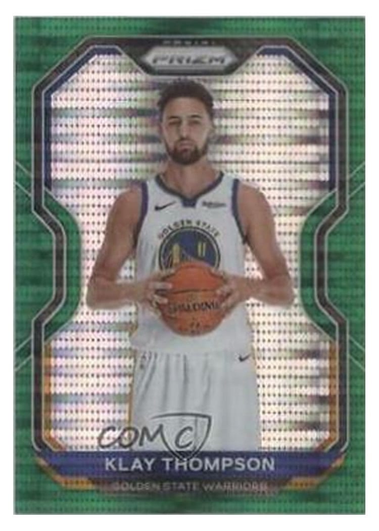2020-21 Panini Prizm Base Set Klay Thompson #87 card
