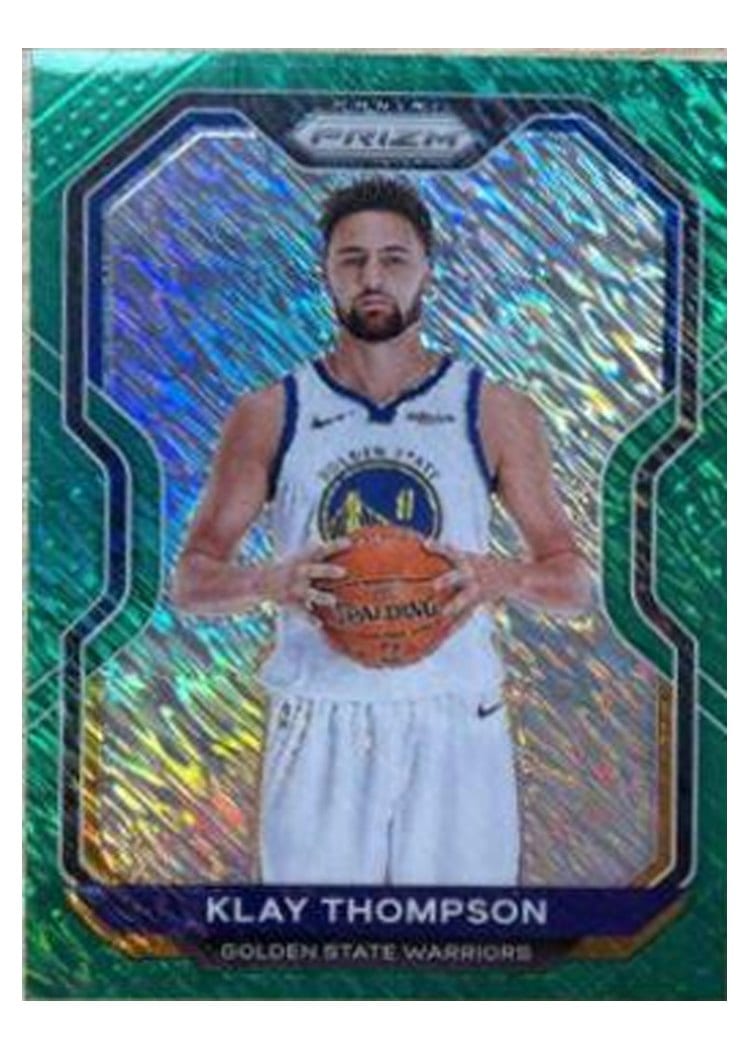 2020-21 Panini Prizm Base Set Klay Thompson #87 card