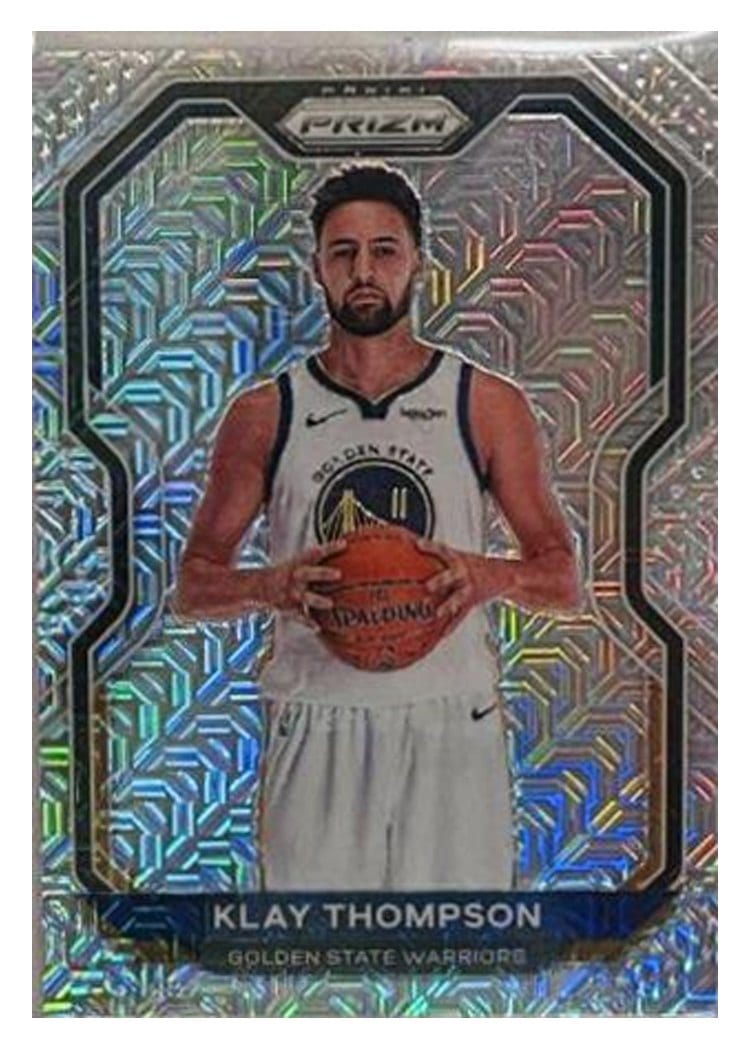 2020-21 Panini Prizm Base Set Klay Thompson #87 card