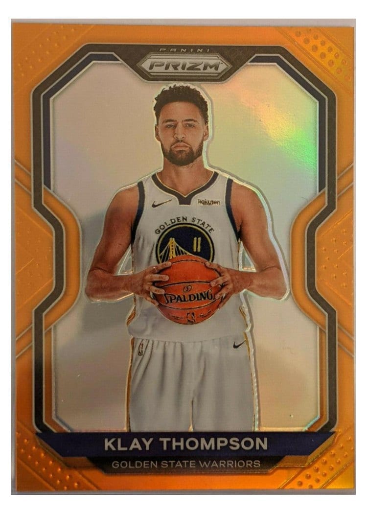 2020-21 Panini Prizm Base Set Klay Thompson #87 card