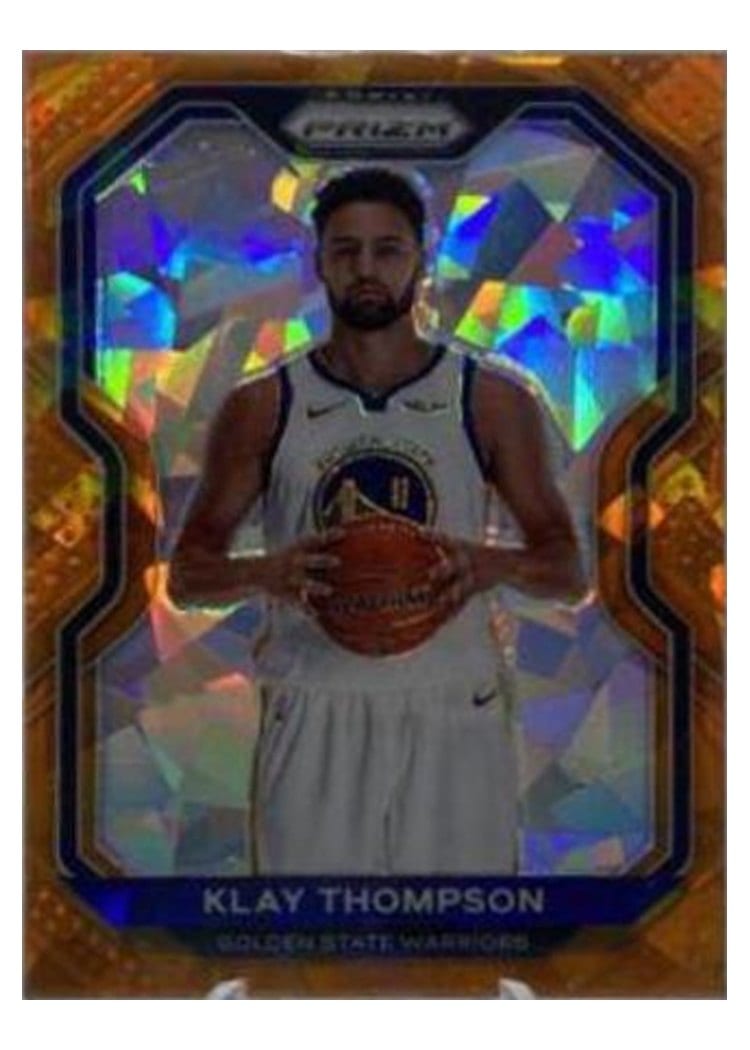 2020-21 Panini Prizm Base Set Klay Thompson #87 card