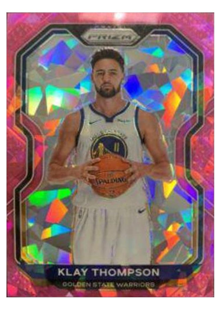 2020-21 Panini Prizm Base Set Klay Thompson #87 card