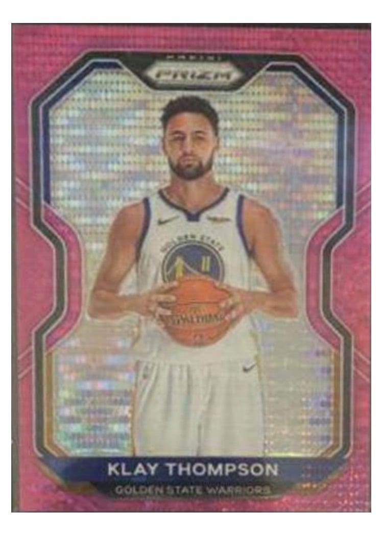 2020-21 Panini Prizm Base Set Klay Thompson #87 card