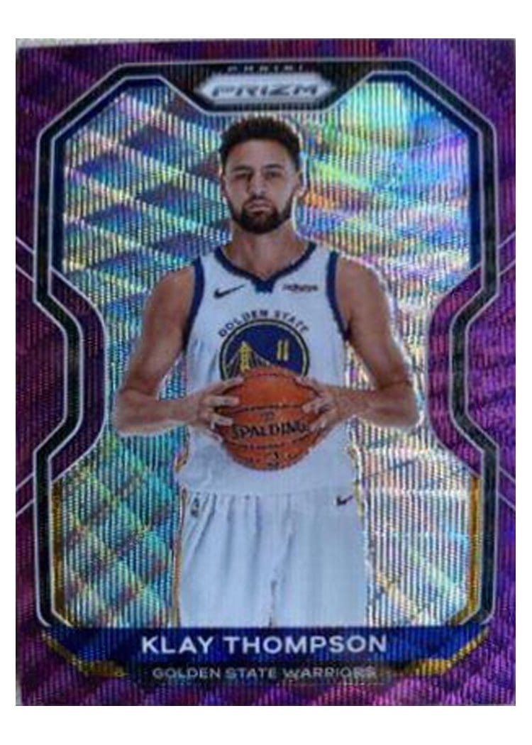2020-21 Panini Prizm Base Set Klay Thompson #87 card