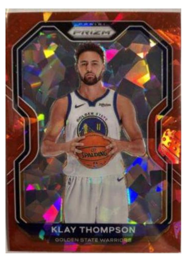 2020-21 Panini Prizm Base Set Klay Thompson #87 card