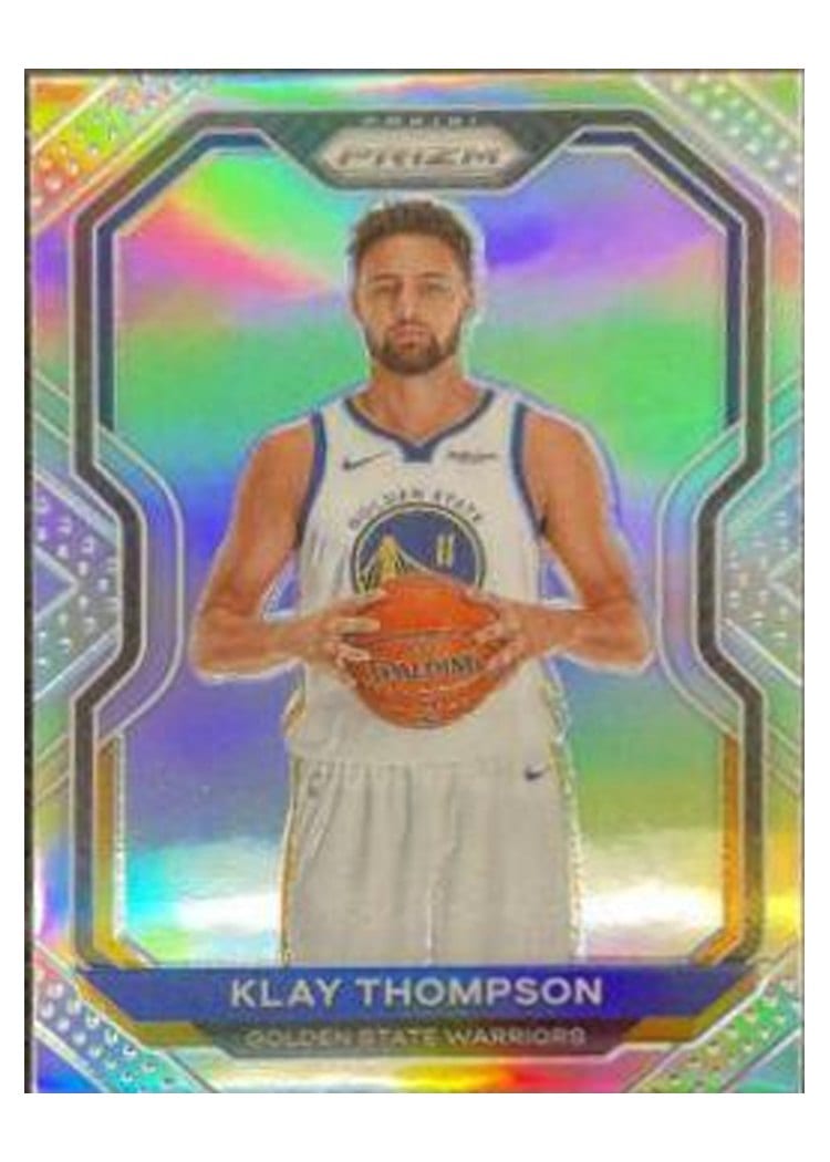 2020-21 Panini Prizm Base Set Klay Thompson #87 card