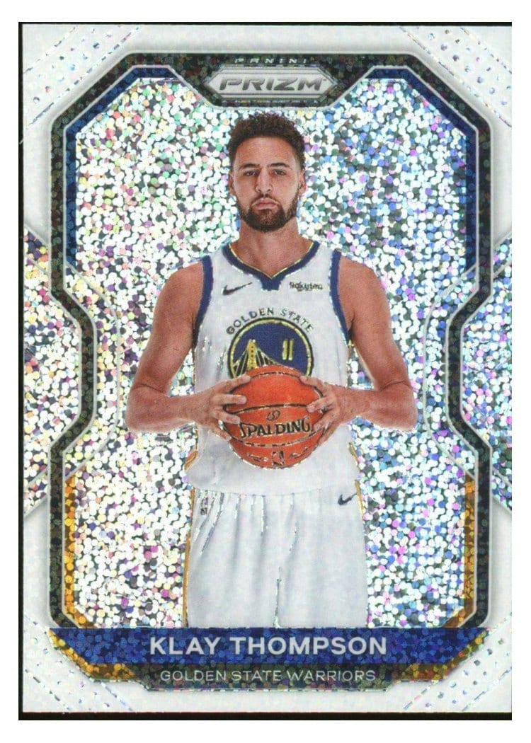 2020-21 Panini Prizm Base Set Klay Thompson #87 card