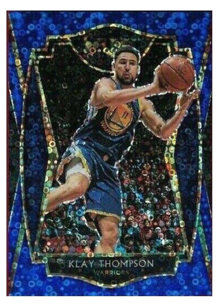 2020-21 Panini Select Base Set Klay Thompson #108 card