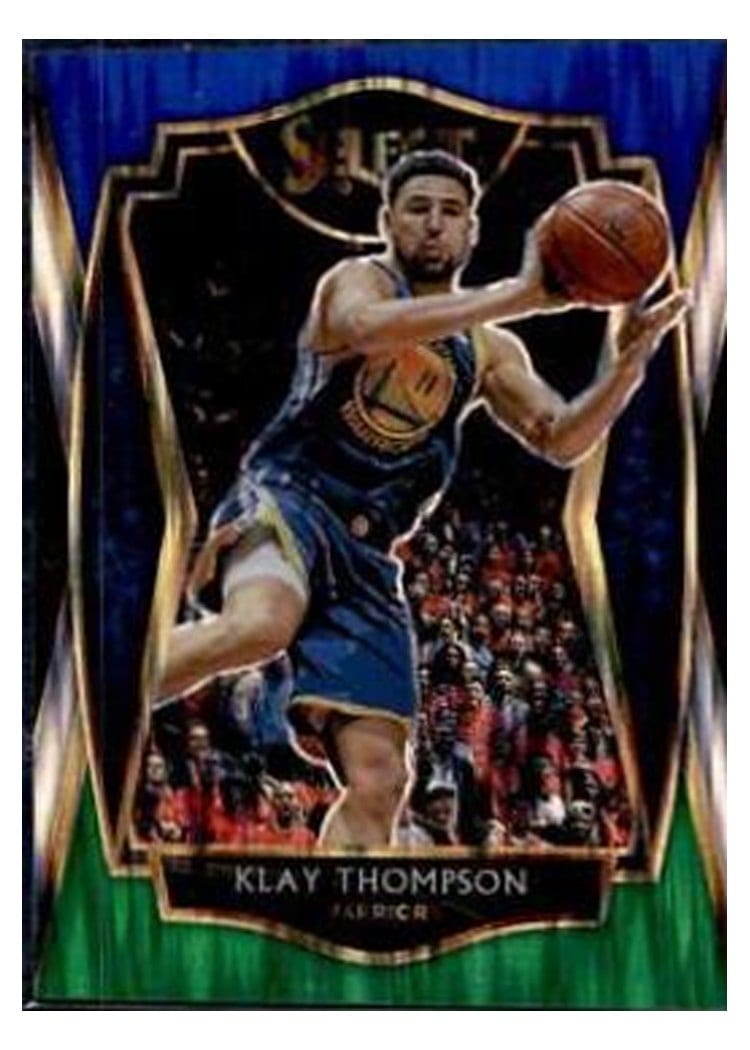 2020-21 Panini Select Base Set Klay Thompson #108 card
