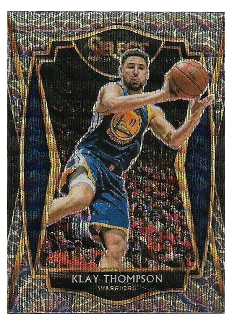 2020-21 Panini Select Base Set Klay Thompson #108 card
