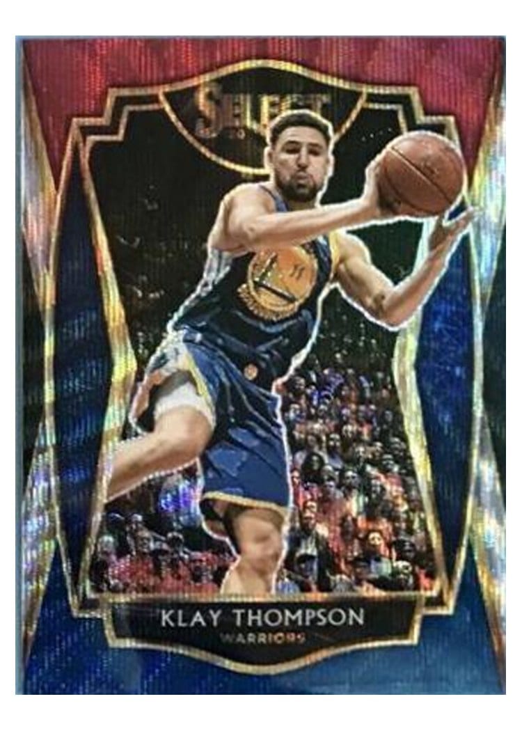 2020-21 Panini Select Base Set Klay Thompson #108 card