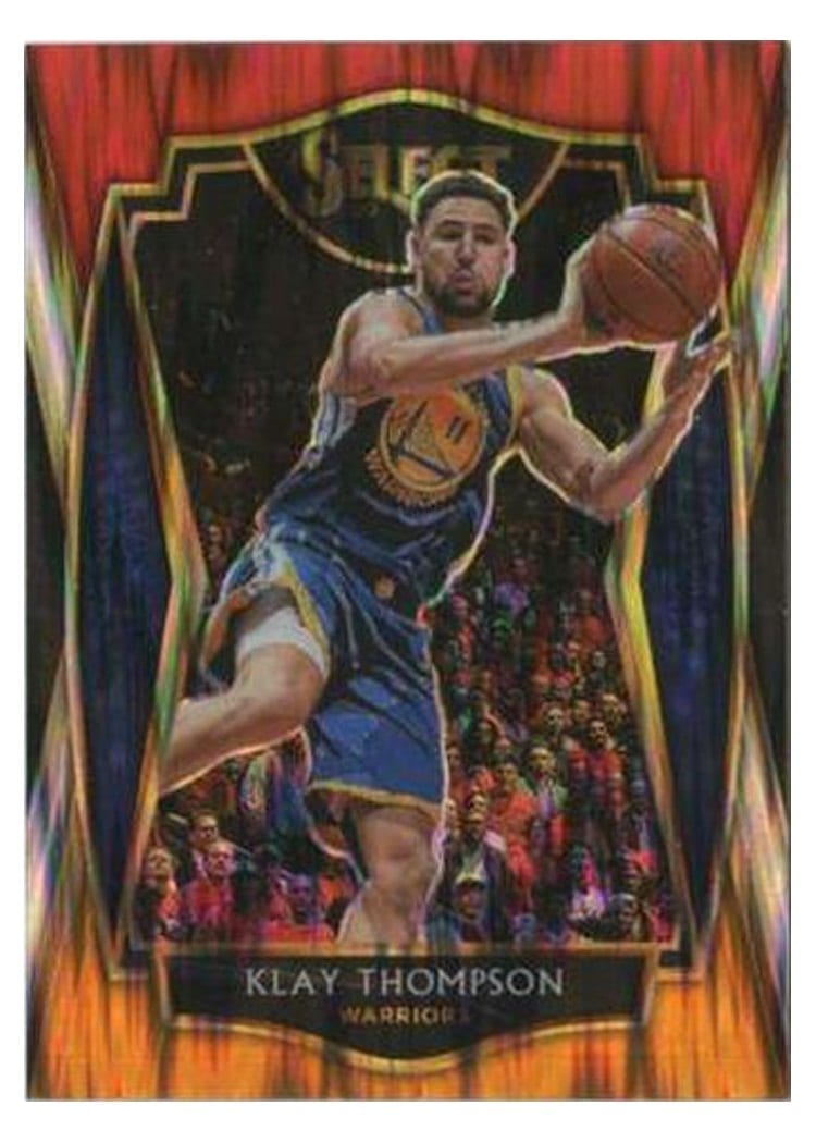 2020-21 Panini Select Base Set Klay Thompson #108 card