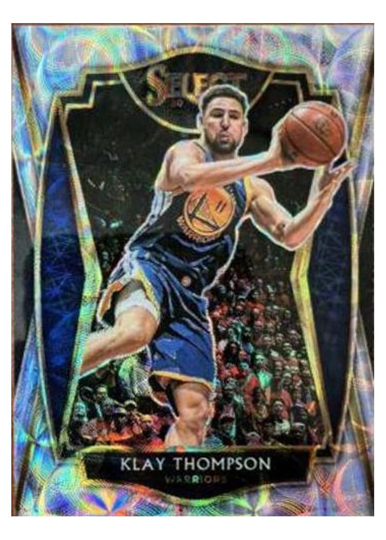 2020-21 Panini Select Base Set Klay Thompson #108 card