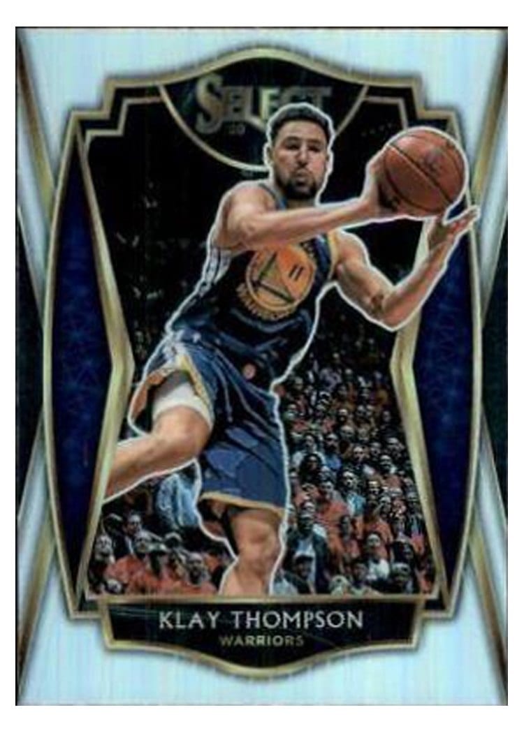 2020-21 Panini Select Base Set Klay Thompson #108 card