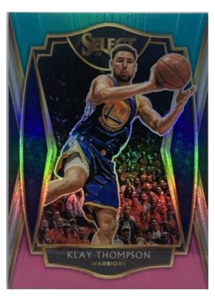 2020-21 Panini Select Base Set Klay Thompson #108 card
