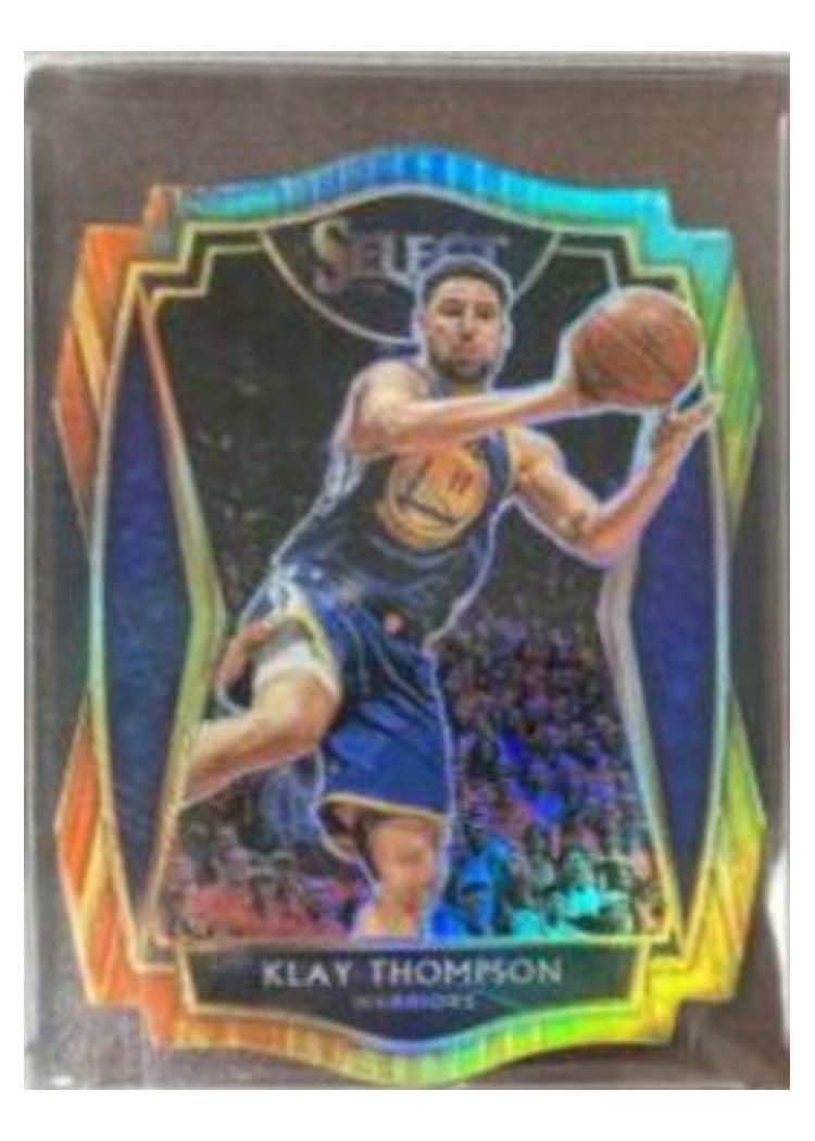2020-21 Panini Select Base Set Klay Thompson #108 card