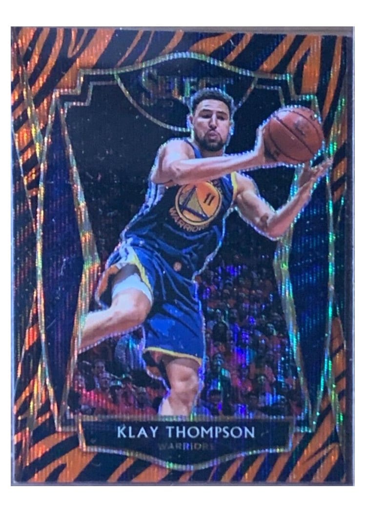2020-21 Panini Select Base Set Klay Thompson #108 card