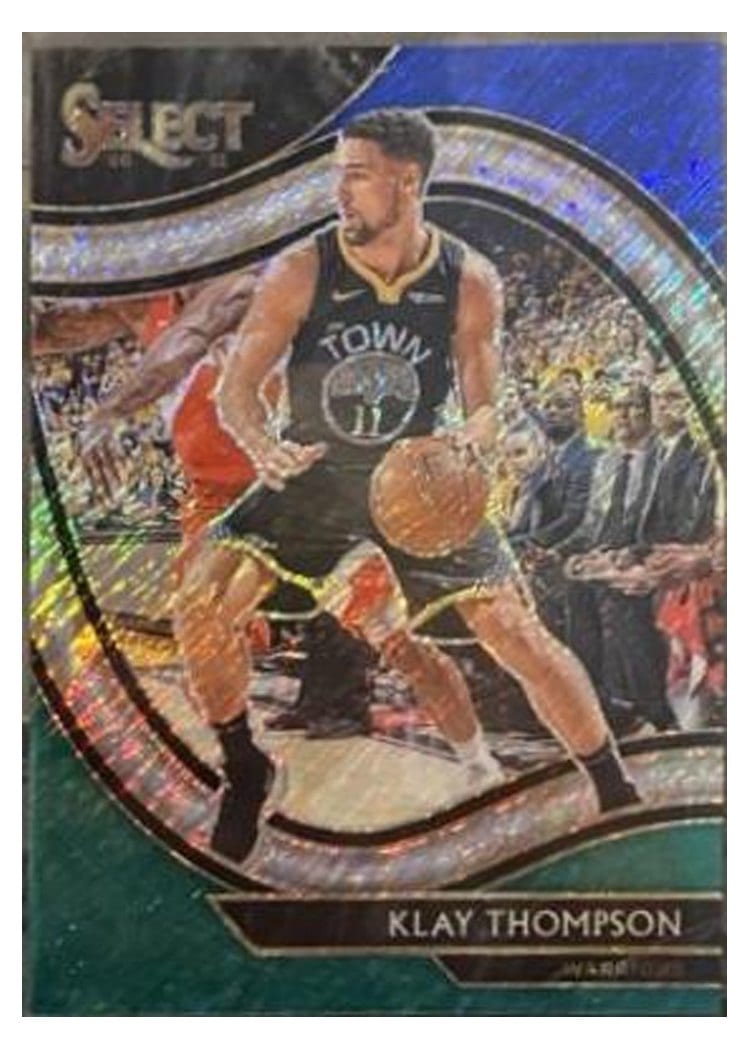2020-21 Panini Select Base Set Klay Thompson #243 card