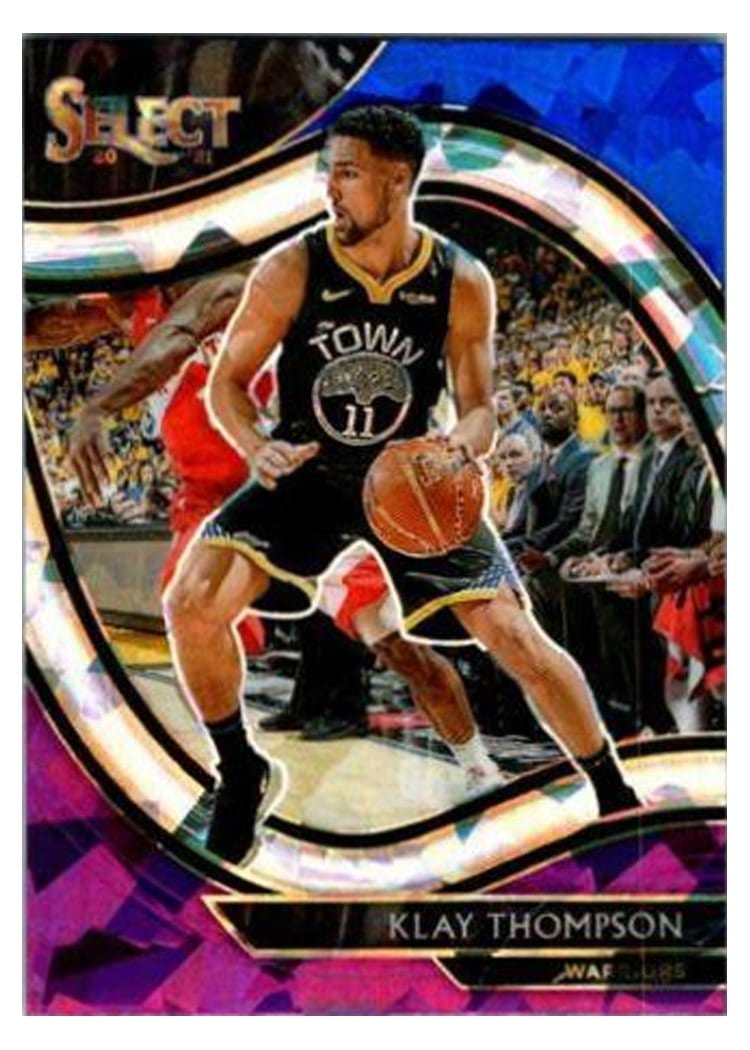 2020-21 Panini Select Base Set Klay Thompson #243 card