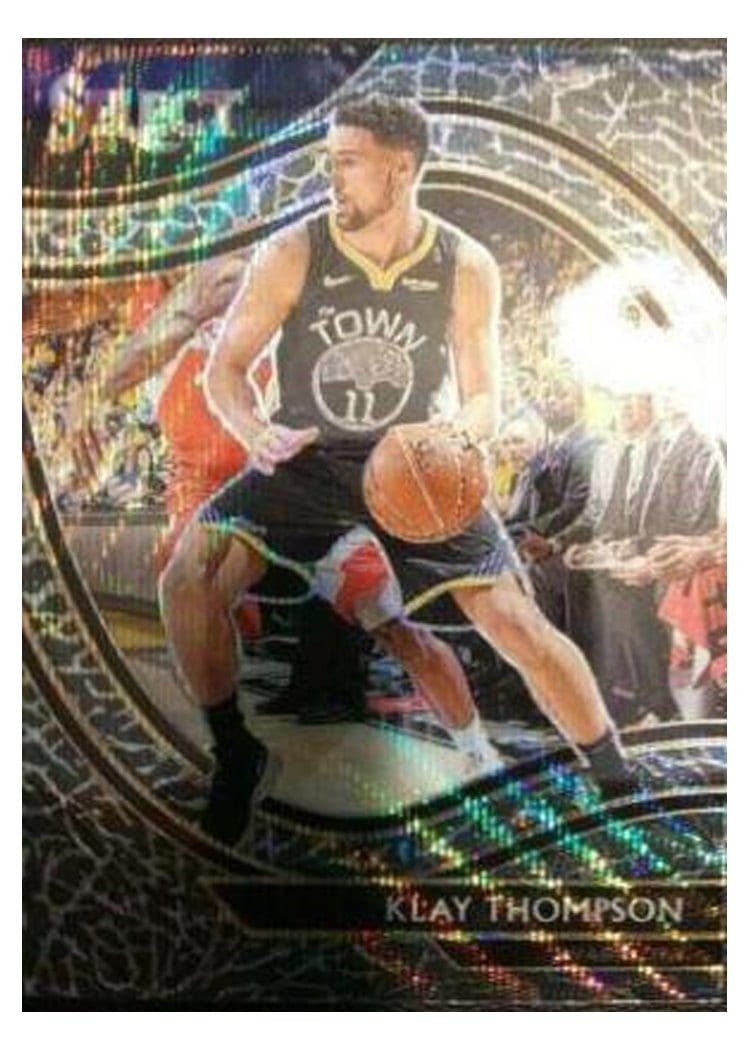 2020-21 Panini Select Base Set Klay Thompson #243 card
