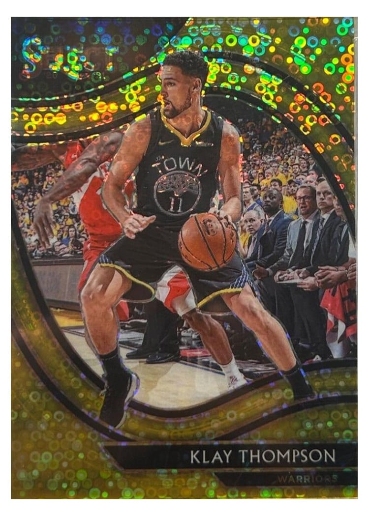 2020-21 Panini Select Base Set Klay Thompson #243 card