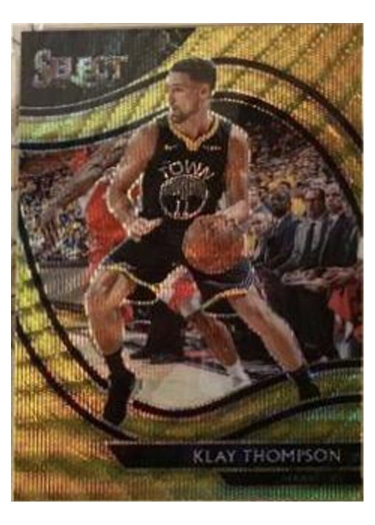 2020-21 Panini Select Base Set Klay Thompson #243 card