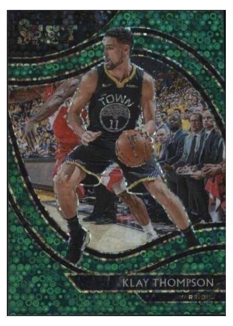 2020-21 Panini Select Base Set Klay Thompson #243 card