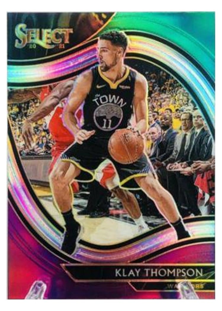 2020-21 Panini Select Base Set Klay Thompson #243 card