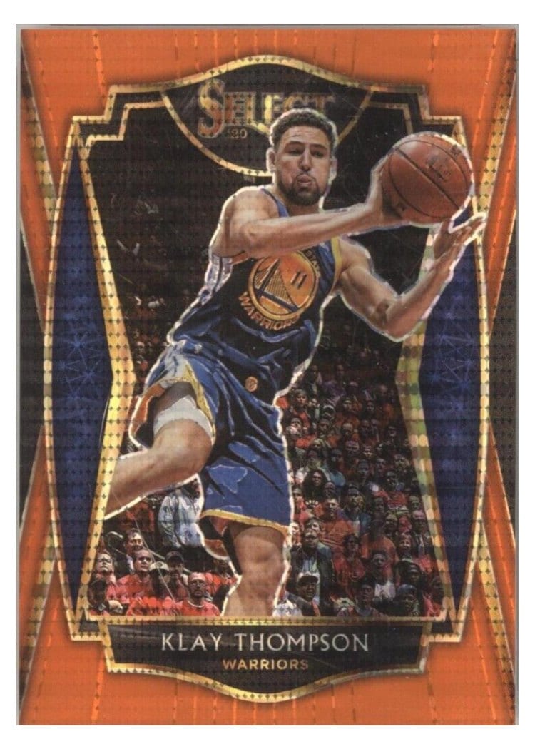 2020-21 Panini Select Base Set Klay Thompson #243 card