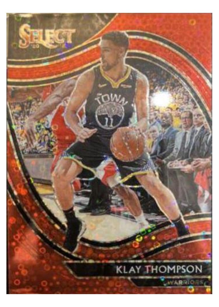 2020-21 Panini Select Base Set Klay Thompson #243 card