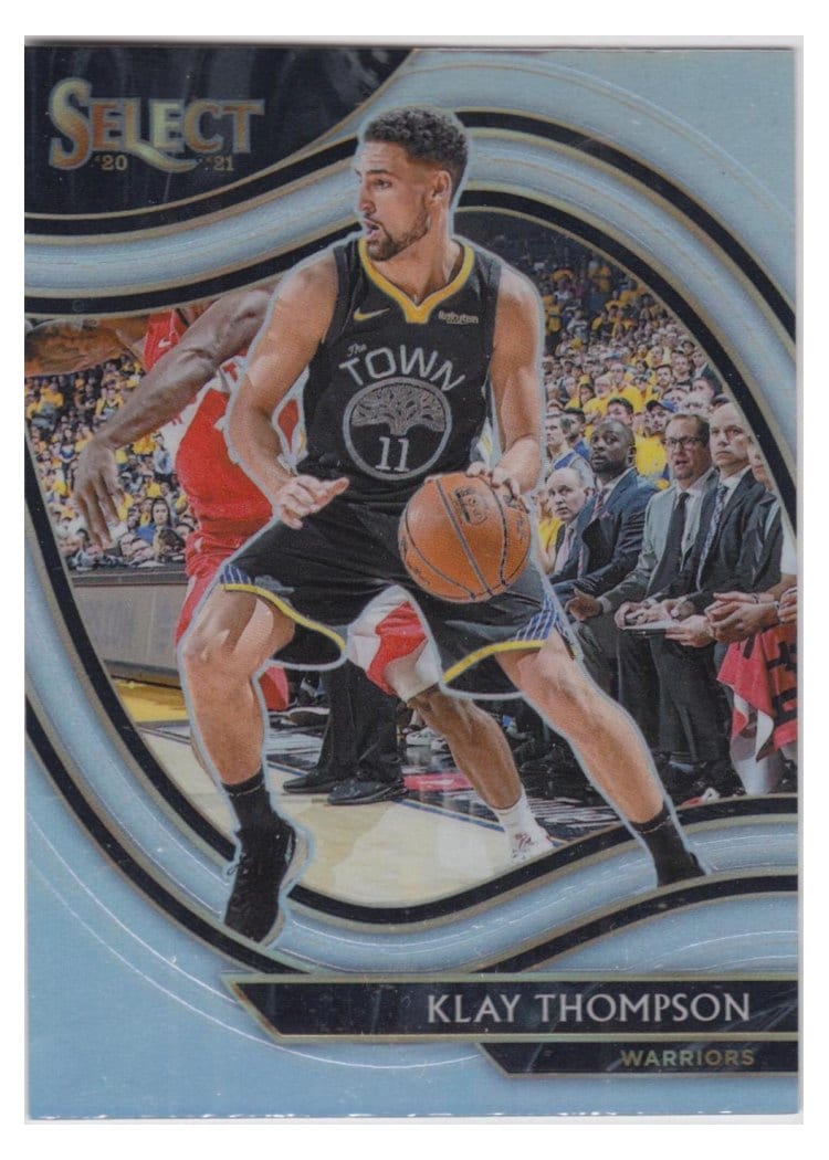 2020-21 Panini Select Base Set Klay Thompson #243 card